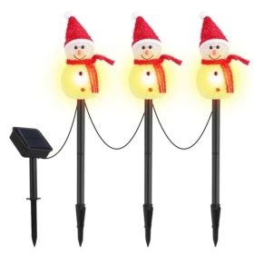 IP55 Waterproof Santa Landscape Light, Outdoor Christmas LED Garden Decor Light for Yard, Lawn, Pathway, Patio & Holiday Decoration (Option: Style1)