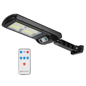 Solar Powered Wall Lights, 100 LED Motion Sensor Outdoor Lamp with 3 Lighting Modes, IP65 Waterproof Garden, Patio & Fence Light (Option: 300W)