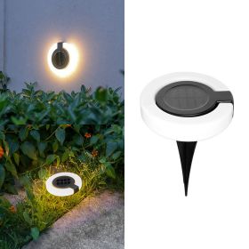 Solar Floor Lamps Outdoor, LED Solar Powered Standing Lights for Patio, Garden, Yard & Porch, Waterproof Decorative Landscape Lighting (Option: B)